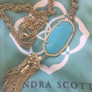 Kendra Scott Rayne Necklace in Turquoise